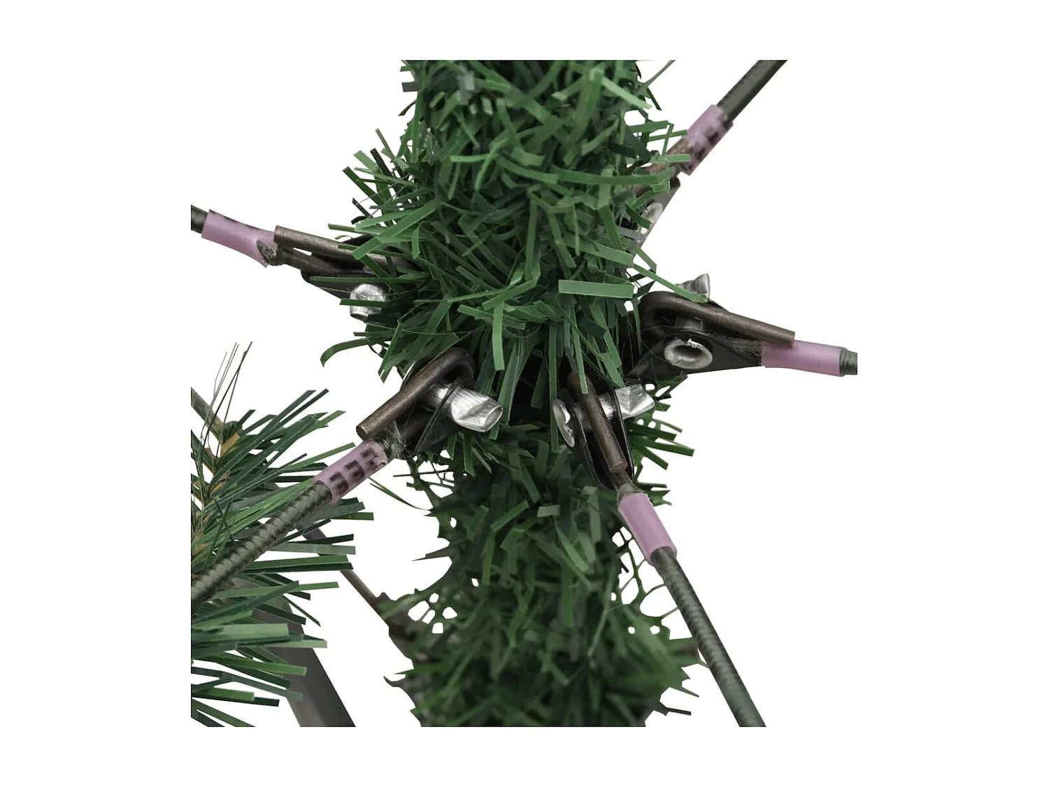 Sapin de Noël artificiel articulé avec pommes de pin 150 cm