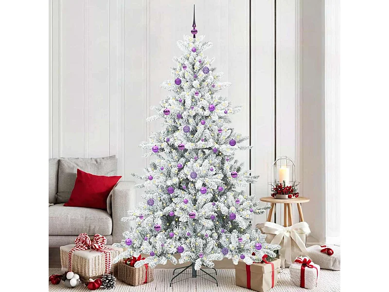Sapin de Noël Artificiel à Branches Articulées 210 cm PVC