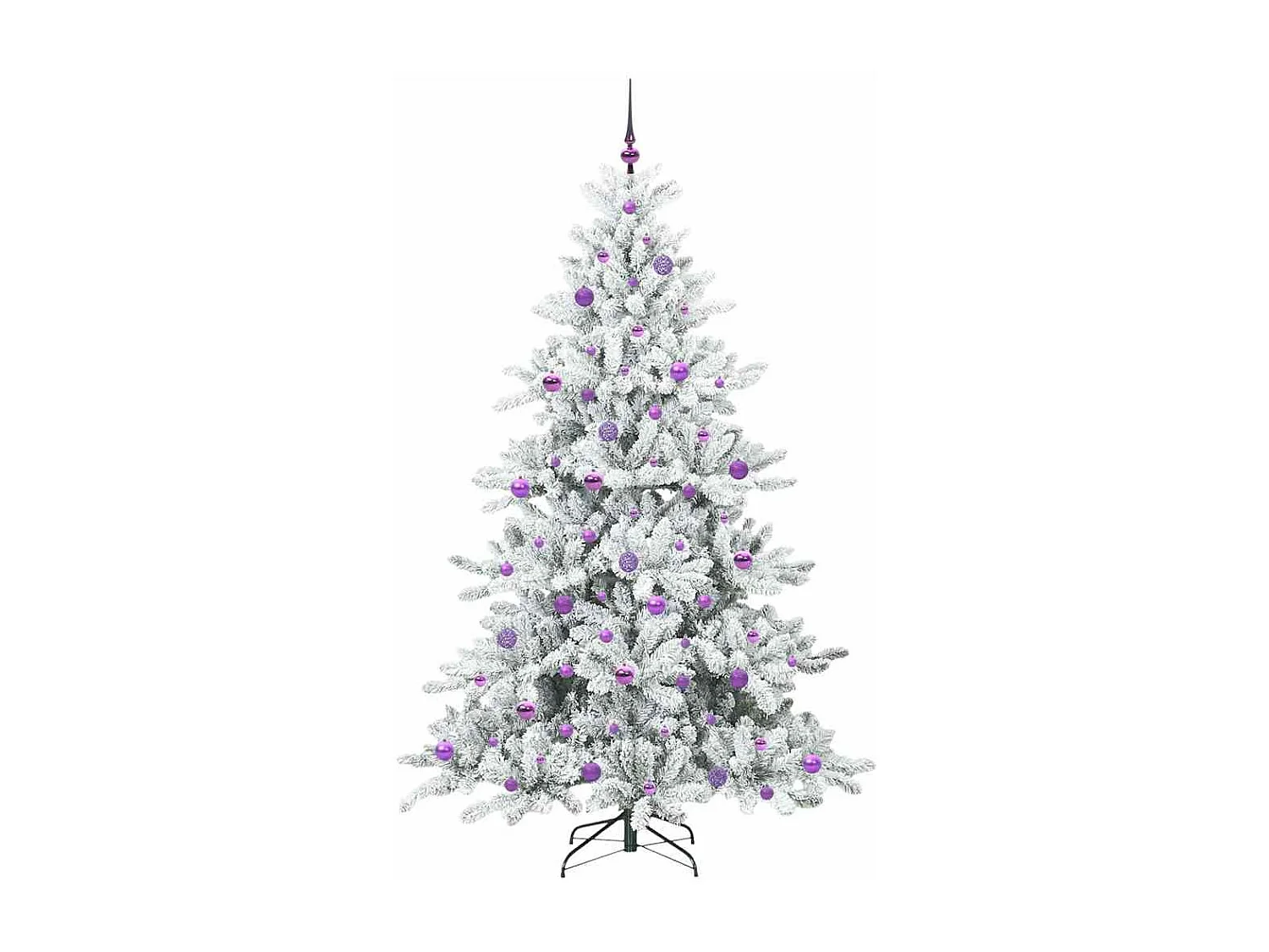 Sapin de Noël Artificiel à Branches Articulées 210 cm PVC