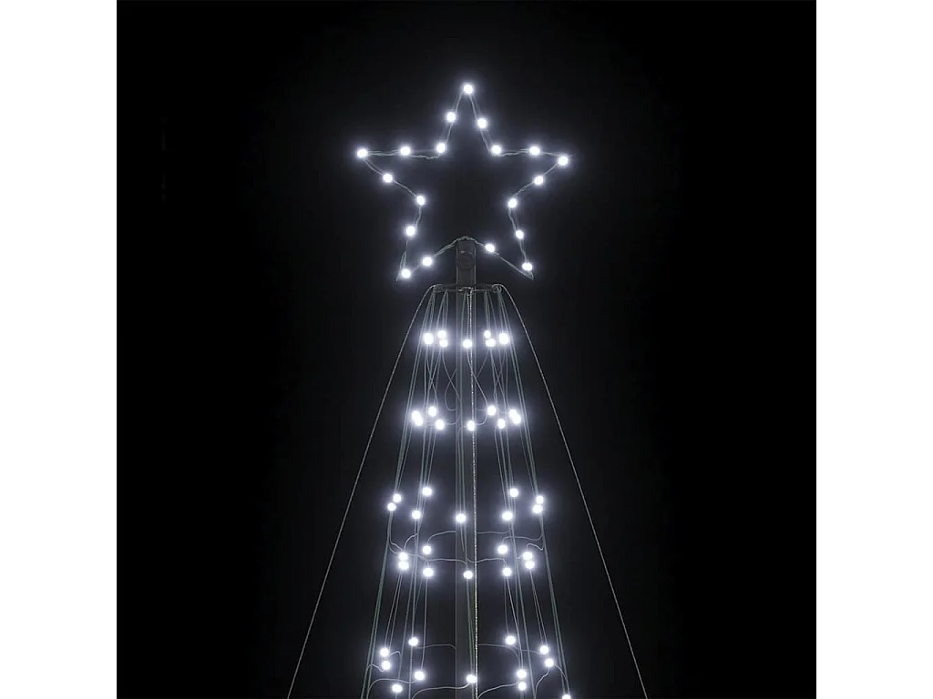 Albero di Natale a LED con punte 1534 LED bianco freddo 500 cm