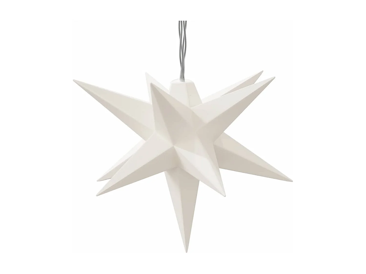 Luce di Natale 10 LED bianchi 10 cm