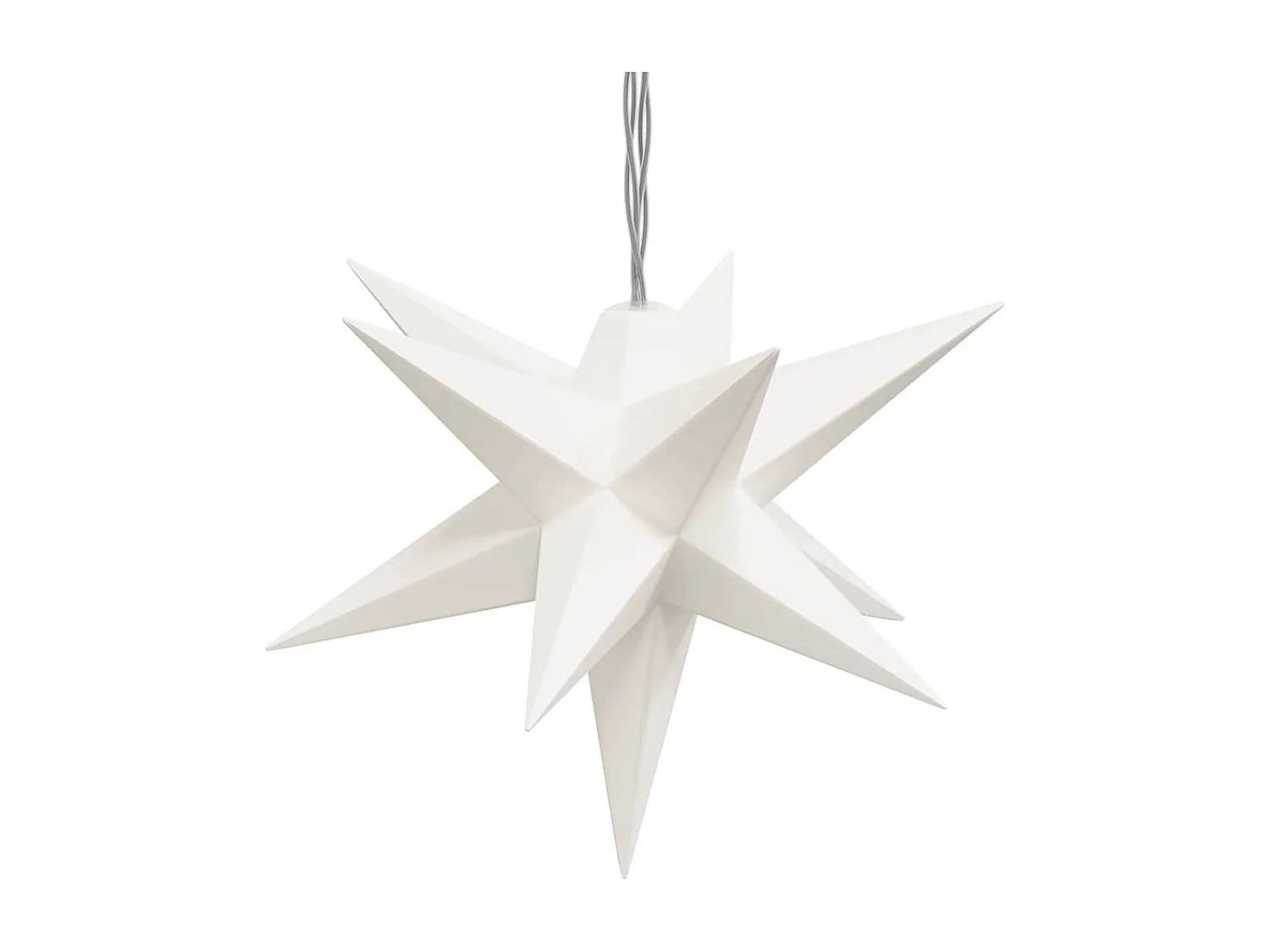 Luce di Natale 10 LED bianchi 10 cm