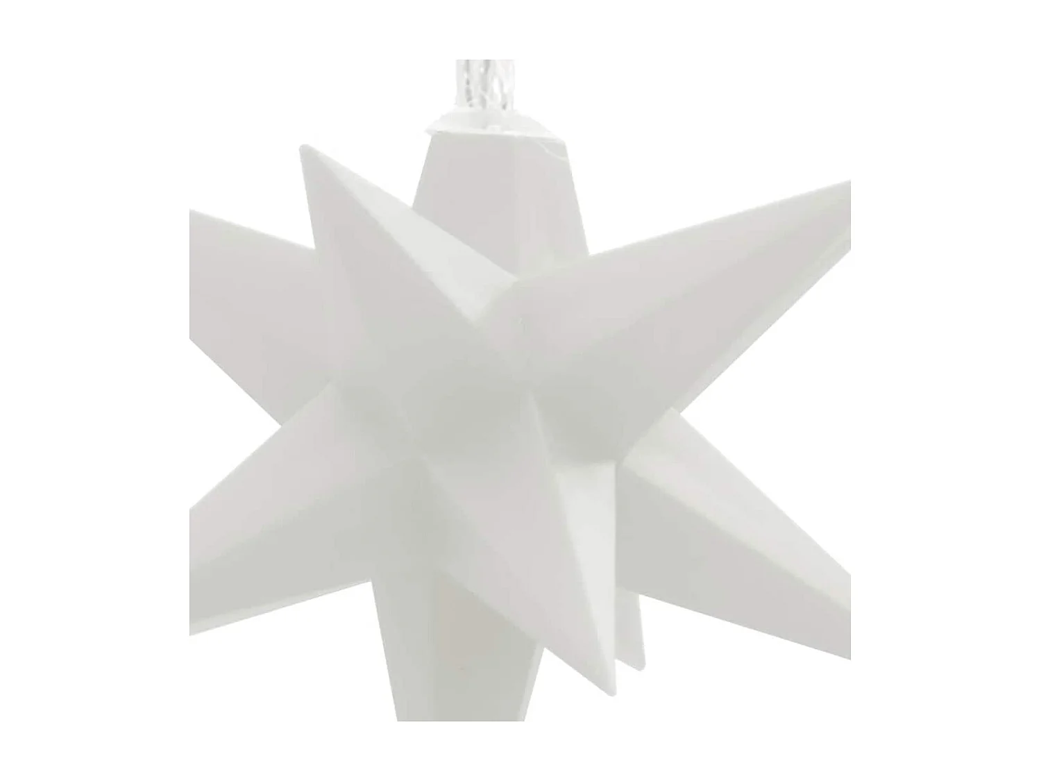 Luce di Natale 10 LED bianchi 10 cm