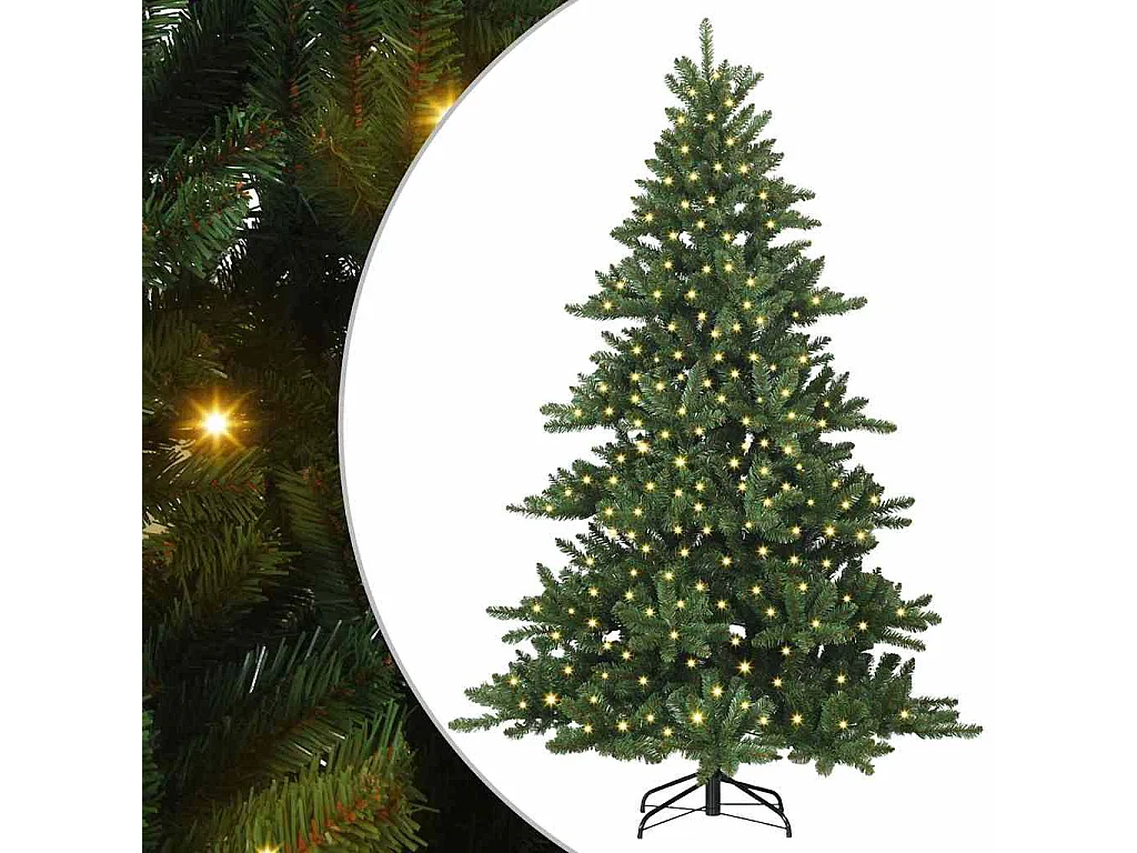 Sapin de Noël Artificiel à Branches Articulées 210 cm PVC