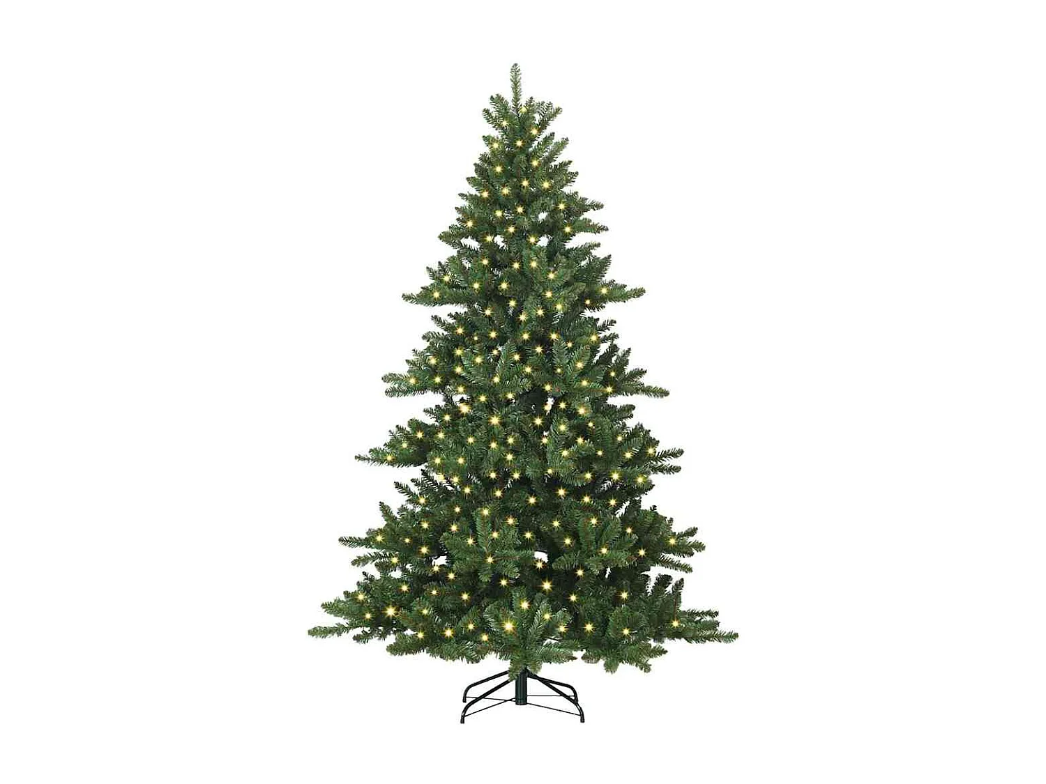 Sapin de Noël Artificiel à Branches Articulées 210 cm PVC