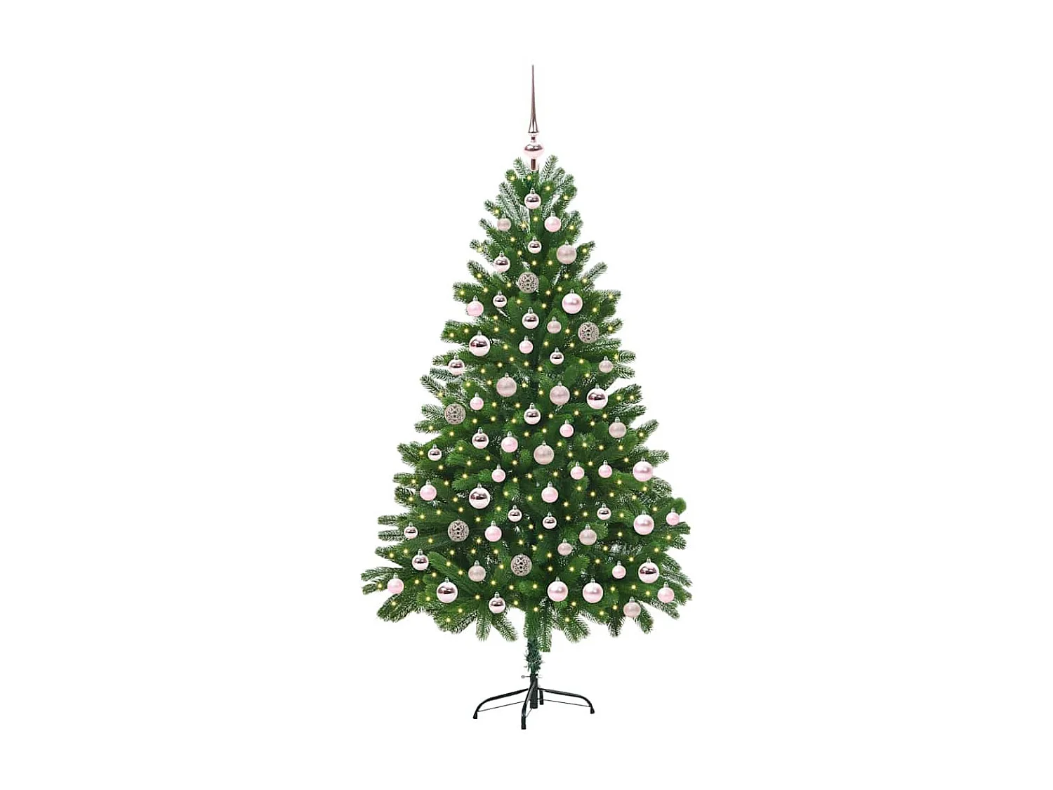 Kerstboom met 300 LED's met standaard Groen 180 cm PE
