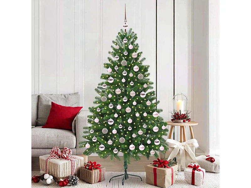 Kerstboom met 300 LED's met standaard Groen 180 cm PE