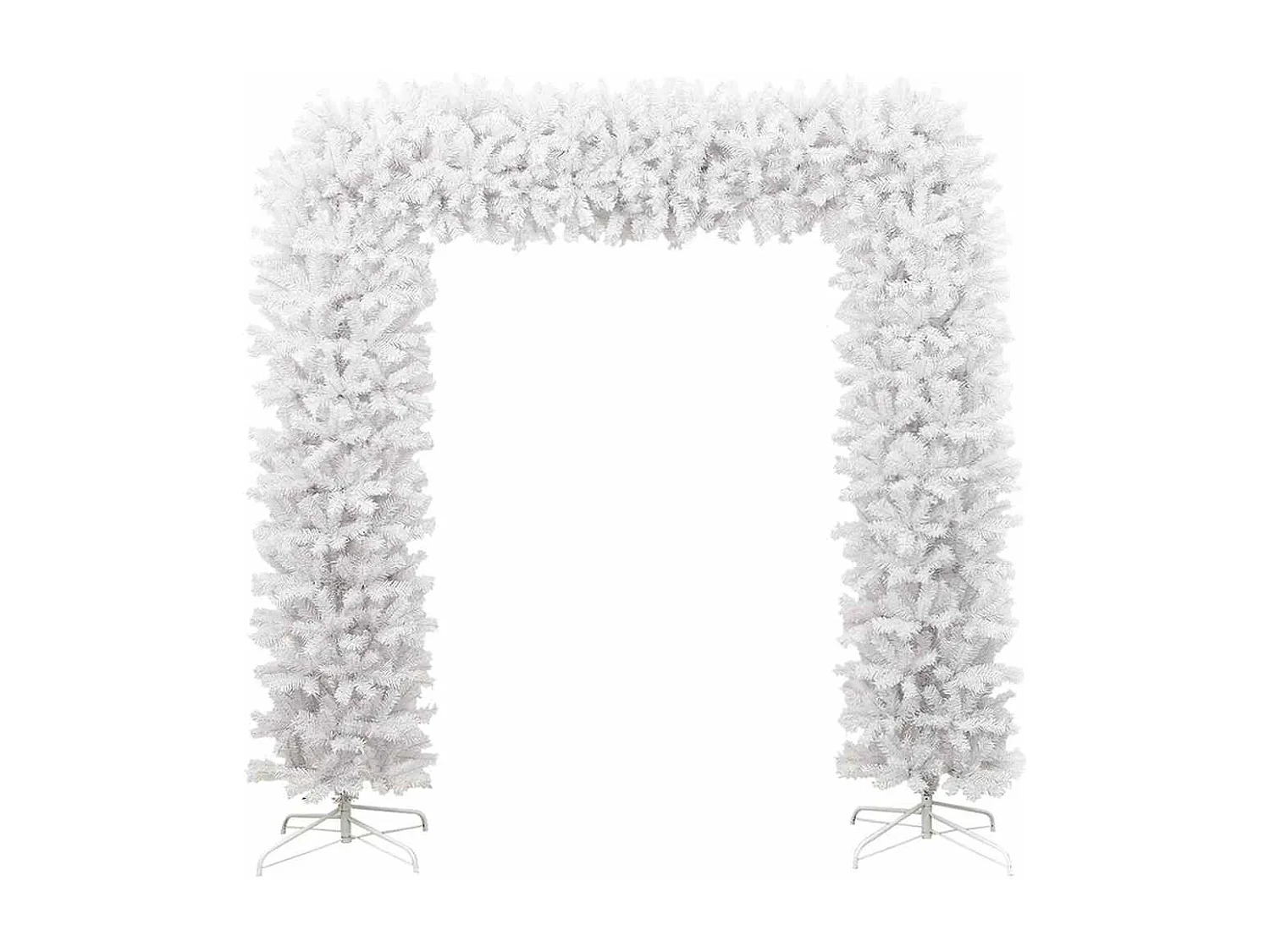 Arche d'arbre de Noël Blanc 240 cm