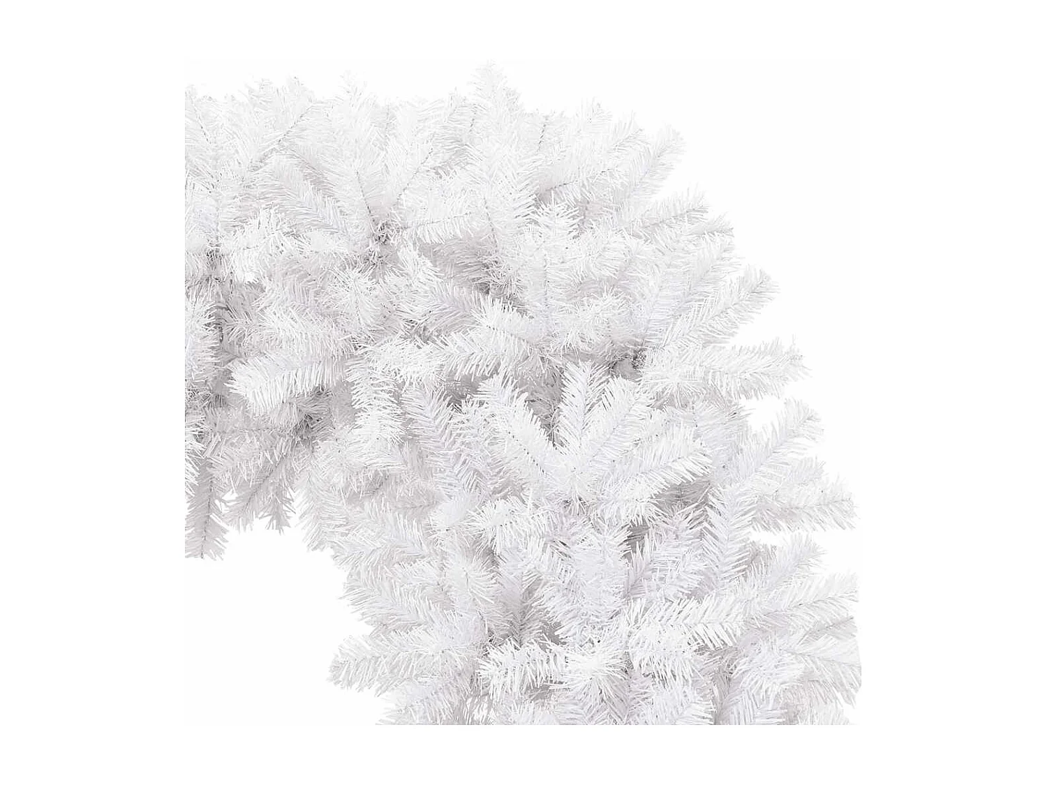 Arco per albero di Natale bianco 240 cm