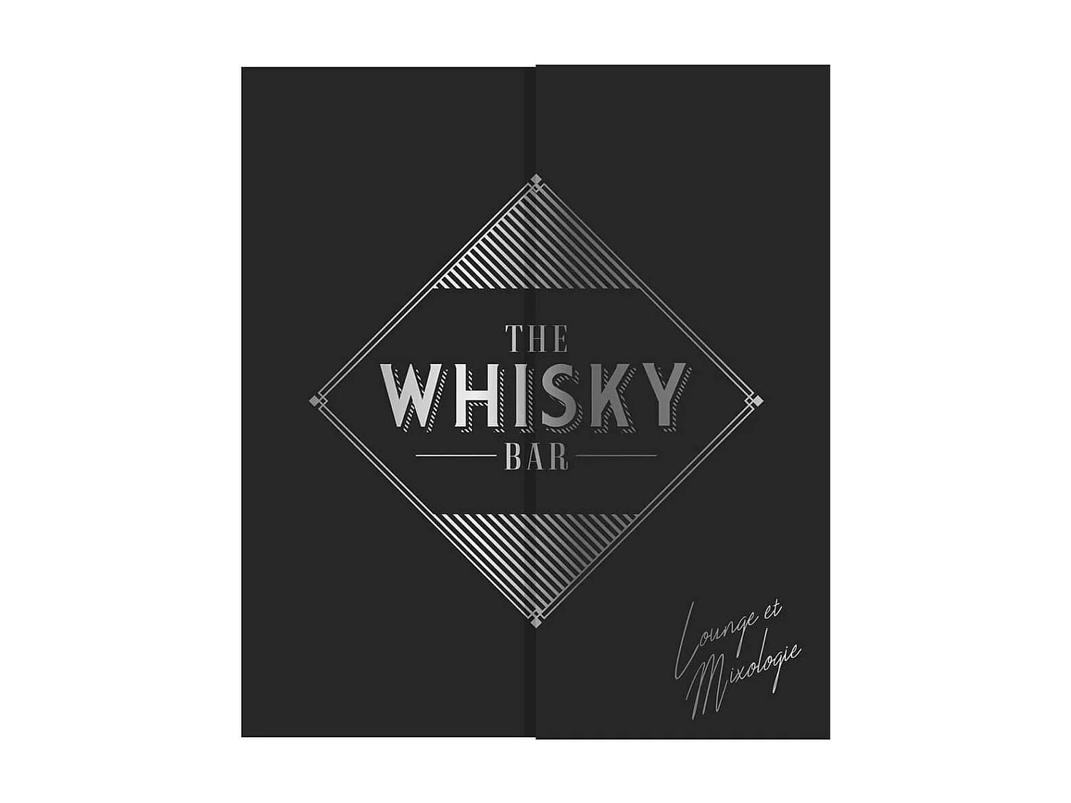 Coffret de 4 Verres à Whisky Motifs Embossés - ROCKY