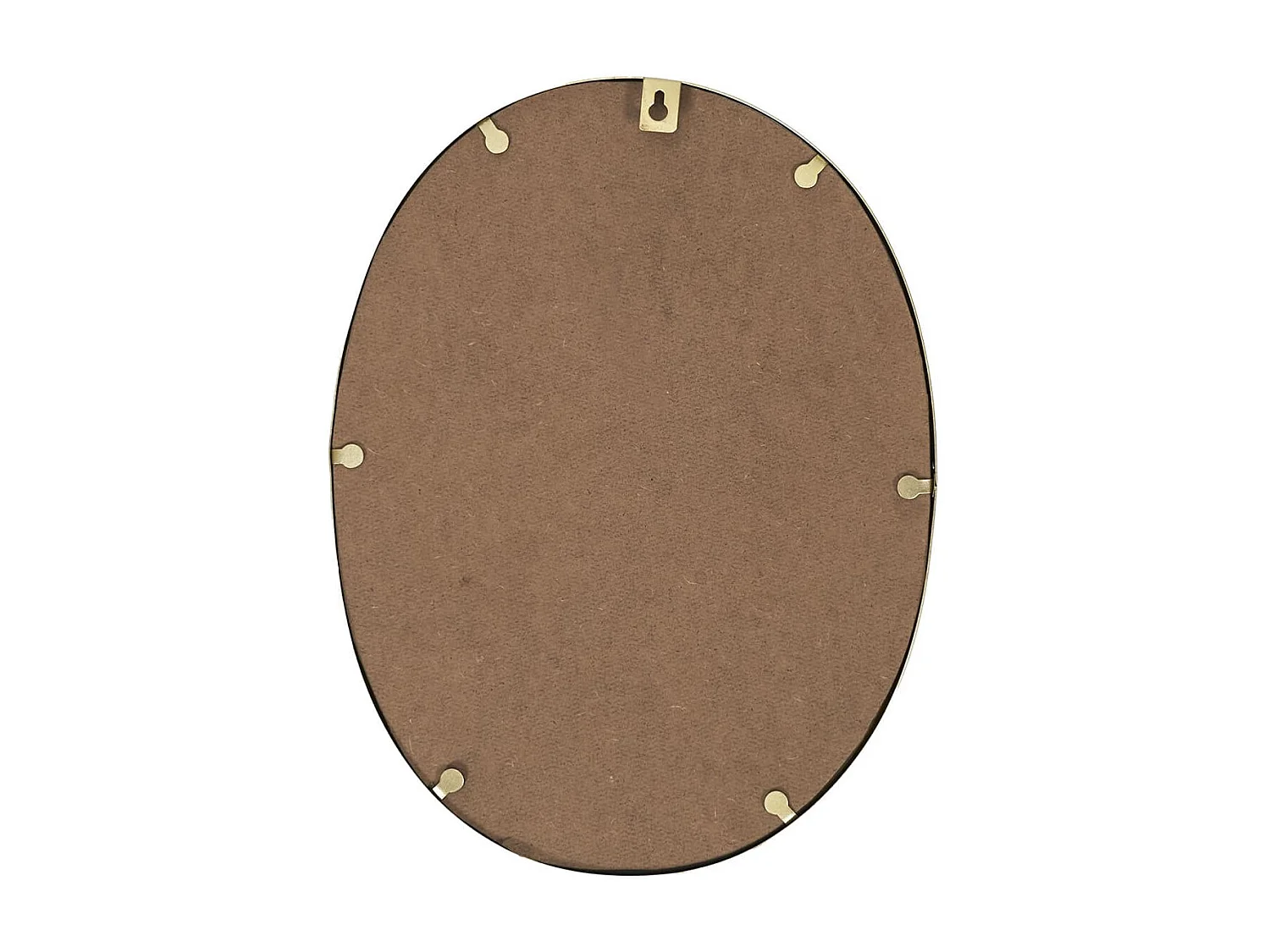 Lot de 3 Miroirs Cadre Métal Doré Formes Diverses - POPPY