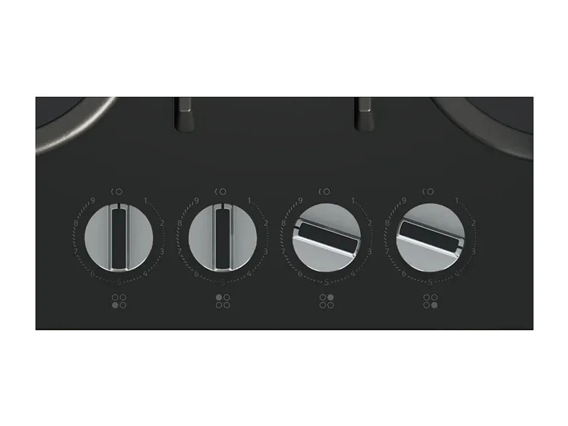 Neff Table de cuisson à gaz 59cm 4 feux noir 7500w noir - T26PIP4S0