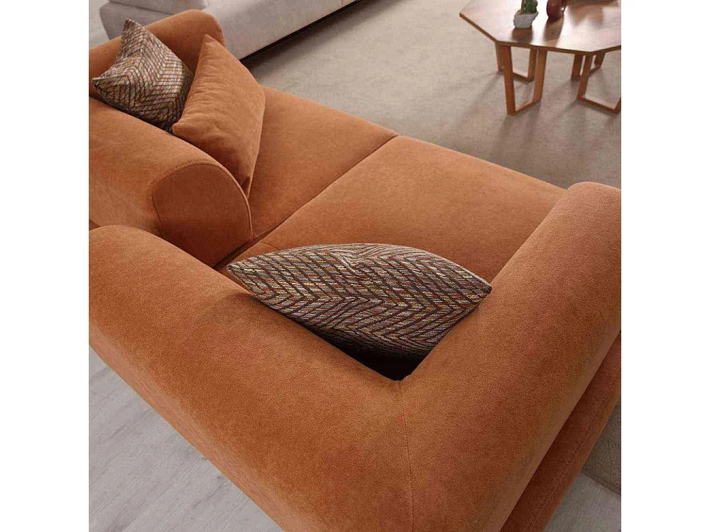 Canapé 2 places en polyester Hera