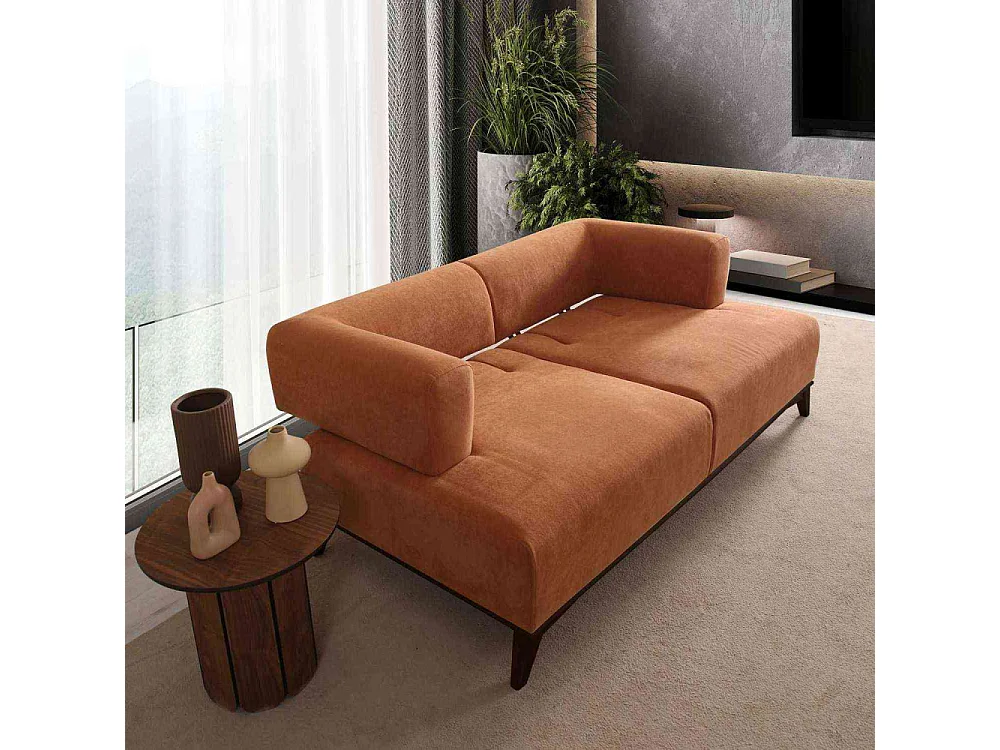 Canapé 2 places en polyester Hera