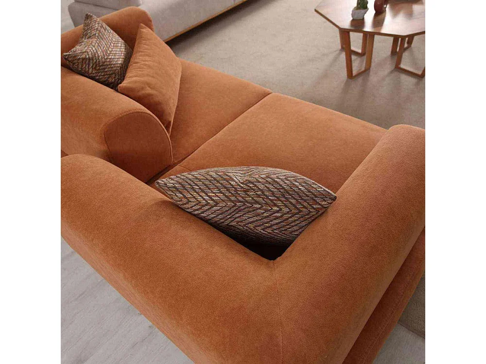 Canapé 2 places en polyester Hera