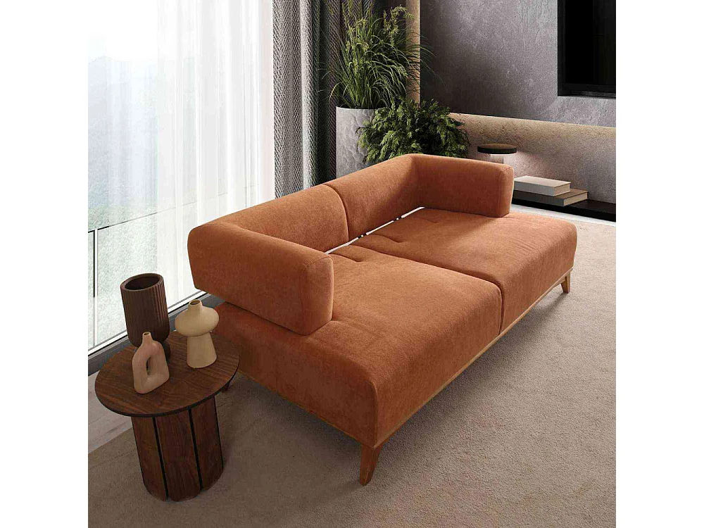 Canapé 2 places en polyester Hera