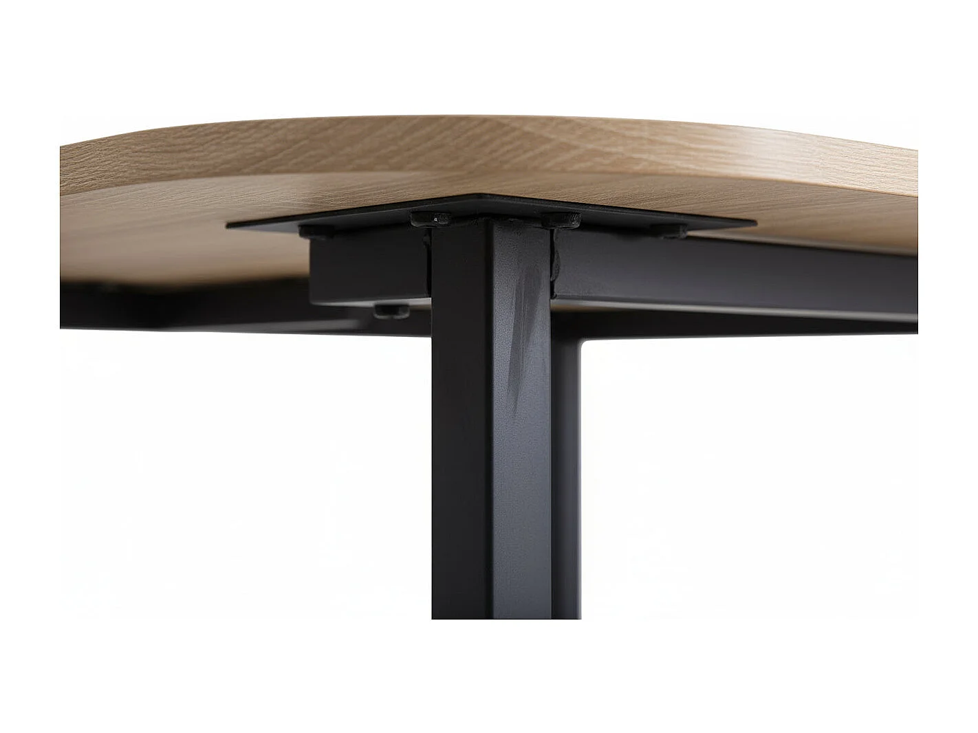 Ensemble Table et 6 chaises VENDOME beige pieds noirs