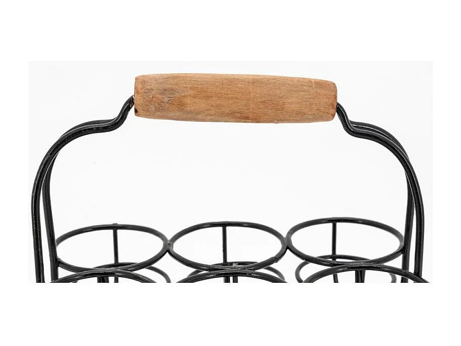 Porte-oeufs en métal noir pour 12 oeufs