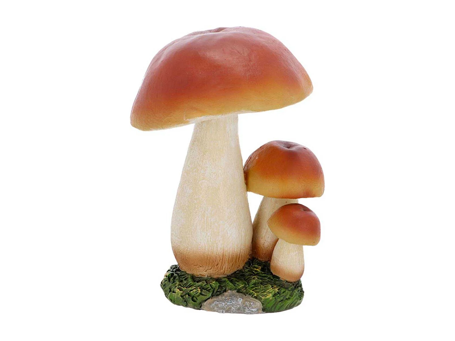 Champignons en résine (Lot de 3) 21 cm