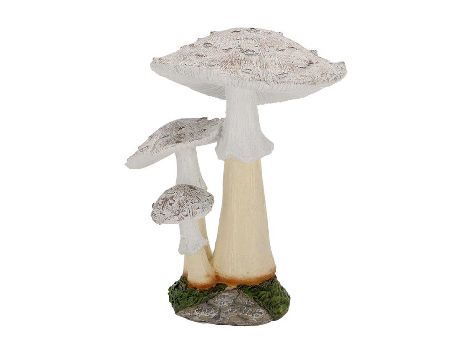 Champignons en résine (Lot de 3) 21 cm