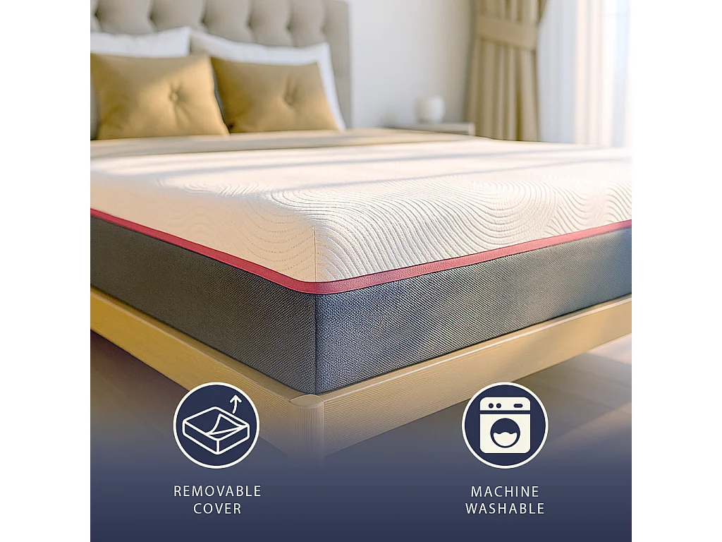 Lully | Matratze 160x200 | Memory Foam & Taschenfedern | 30 cm | Breeze | Medizinprodukt | Made in Italy