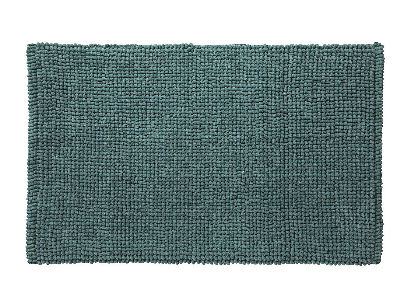 Tapis de bain en polycoton uni canard 50x80cm