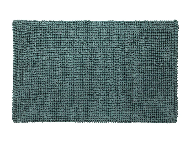 Tapis de bain en polycoton uni canard 50x80cm