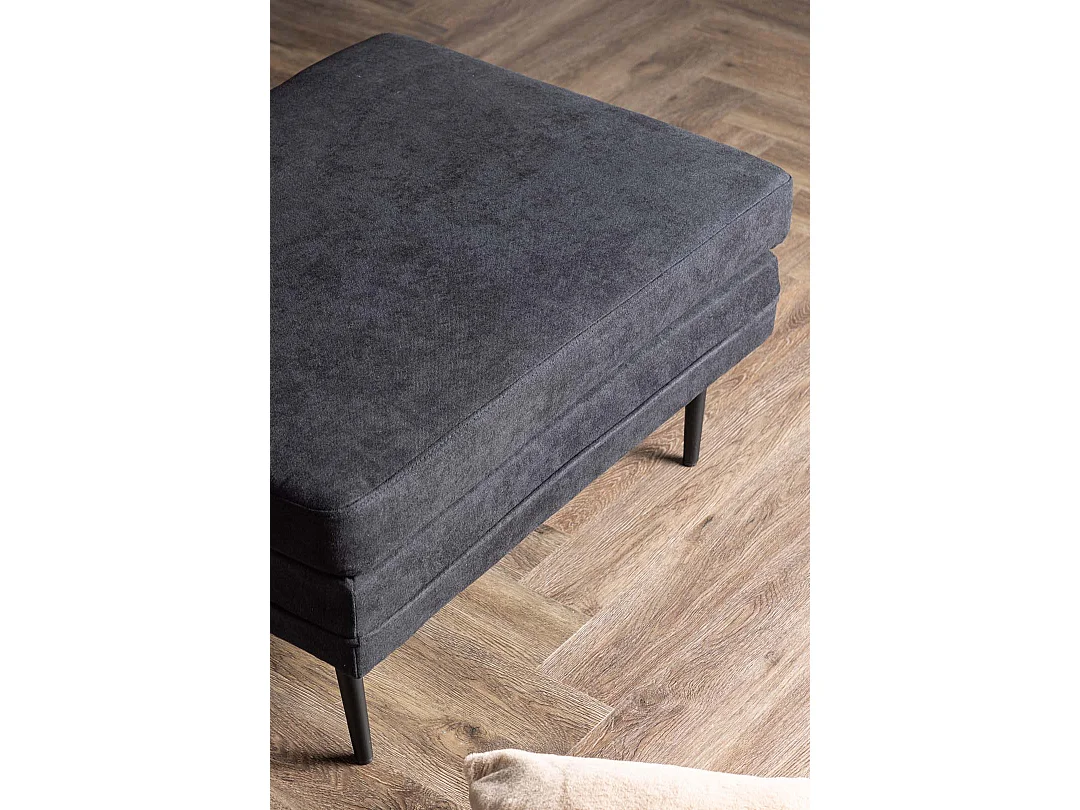 Pouf Design "Boom" 90cm Noir