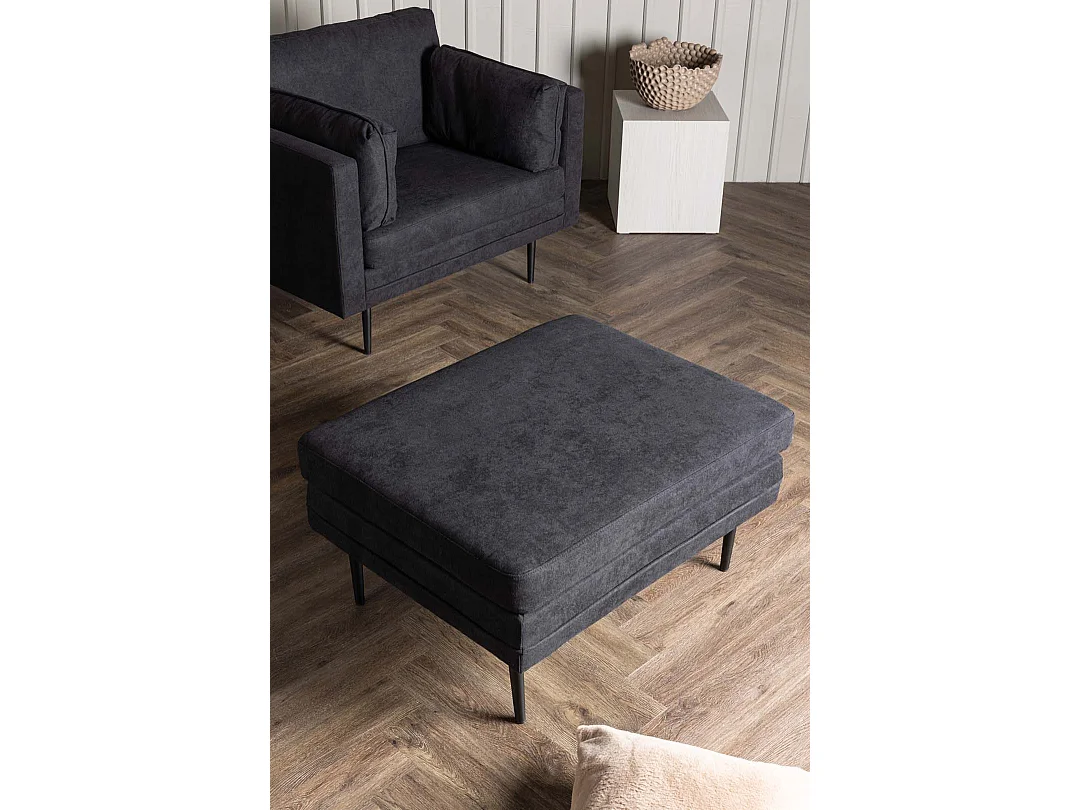 Pouf Design "Boom" 90cm Noir