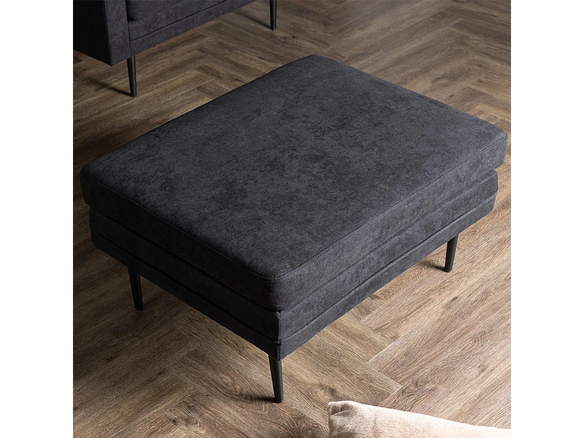 Pouf Design "Boom" 90cm Noir