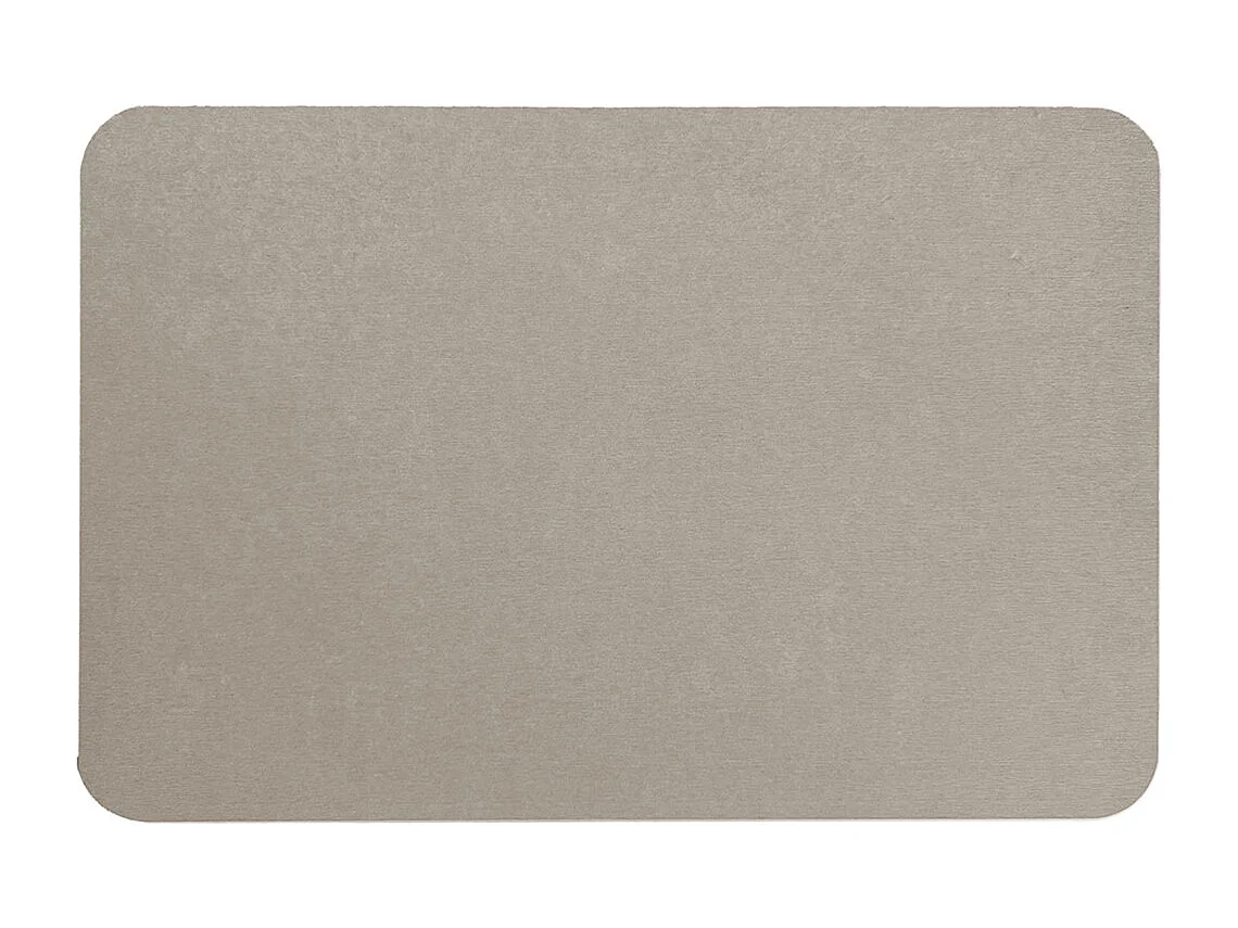 Tapis de bain diatomite taupe 39x60cm