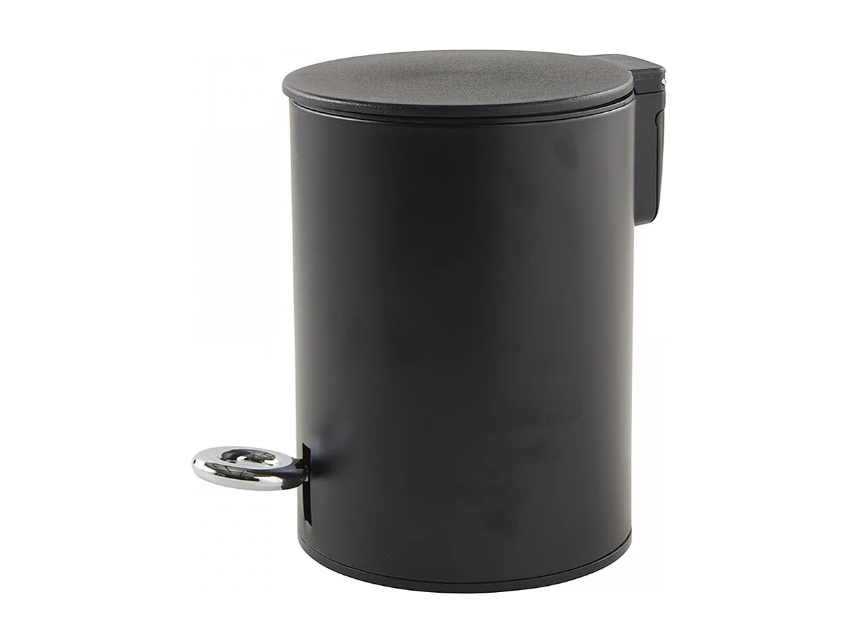 Poubelle salle de bain 3L en métal