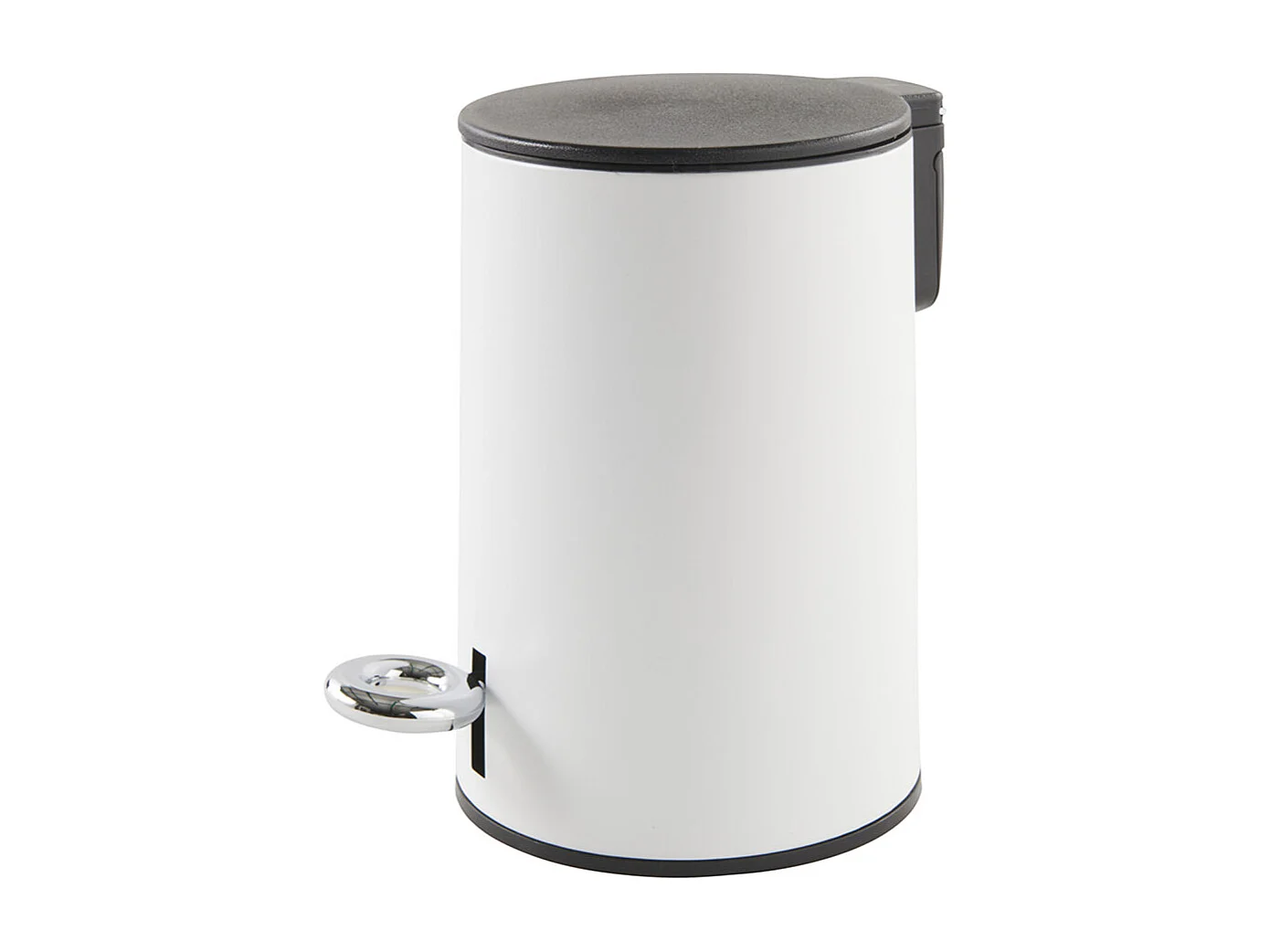 Poubelle salle de bain 3L en métal