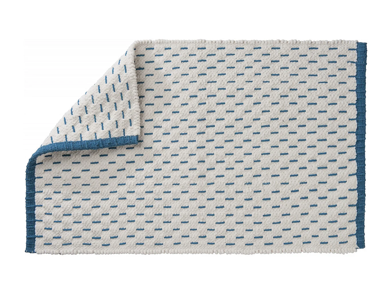 Tapis déco réversible en coton 50x80cm