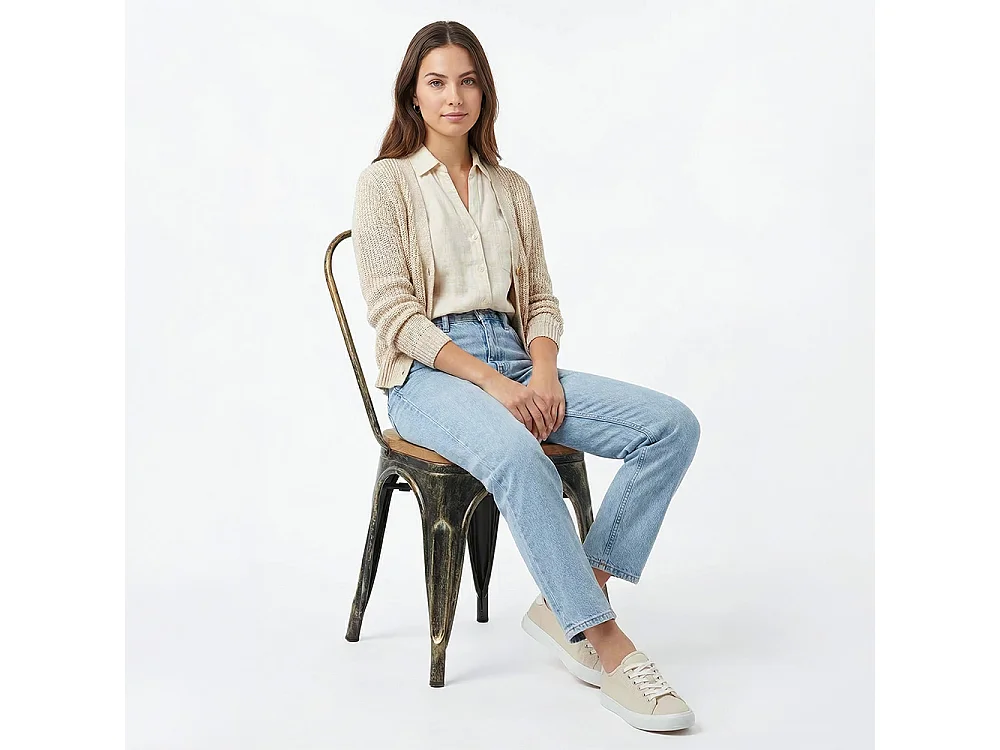 Sedia da pranzo - Design industriale - Acciaio e legno - Nuova edizione - Stylix