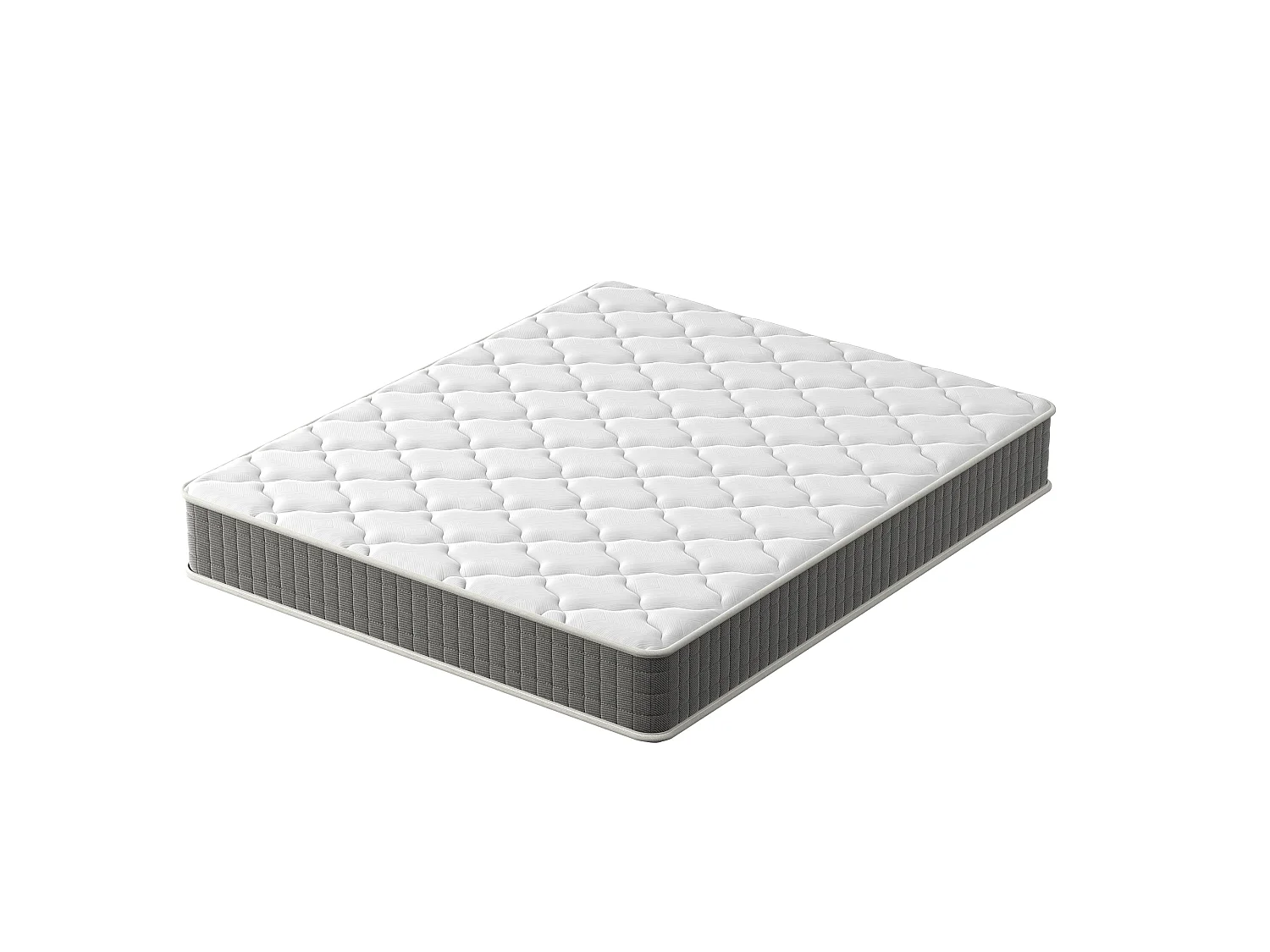 Matelas mousse 160x200 cm,Épaisseur 25 cm,Fermeté Moyenne,Respirant et Réversible