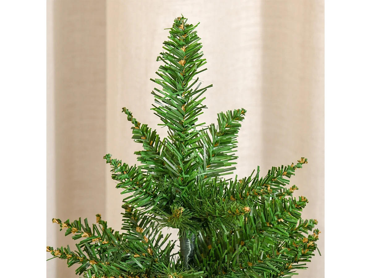 Weihnachtsbäume mit Zementständer Mini-Christbaum Künstlichen Weihnachten Tannenbaum Weihnachtsdekoration 60 cm hoch