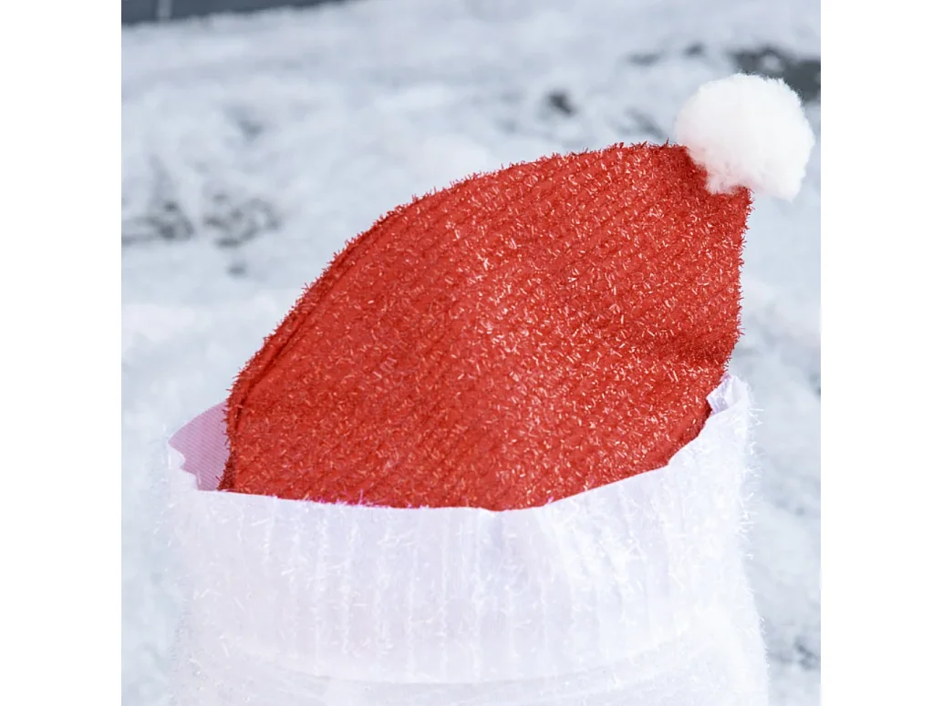 Weihnachtsdekoration Schneemann Outdoor, Weihnachtsdeko Weihnachtslicht,LEDS, 30 cm x 30 cm x 51 cm