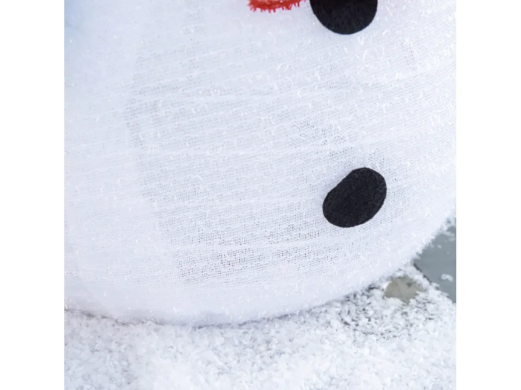 Weihnachtsdekoration Schneemann Outdoor, Weihnachtsdeko Weihnachtslicht,LEDS, 30 cm x 30 cm x 51 cm