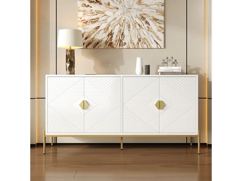 Sideboards,Kommode Schränke,Lagerschränke,Kommode,geeignet für Wohnzimmer/Esszimmer 162 x 40 x 80cm (B/H/T)