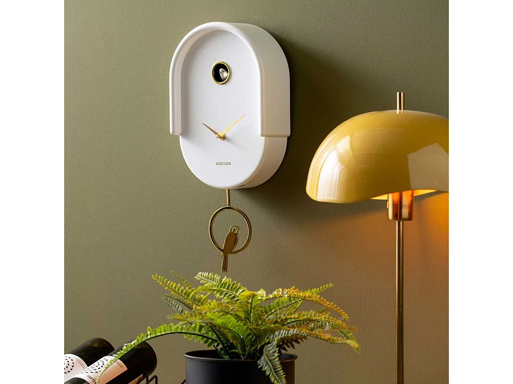 Horloge murale en ABS Tweet