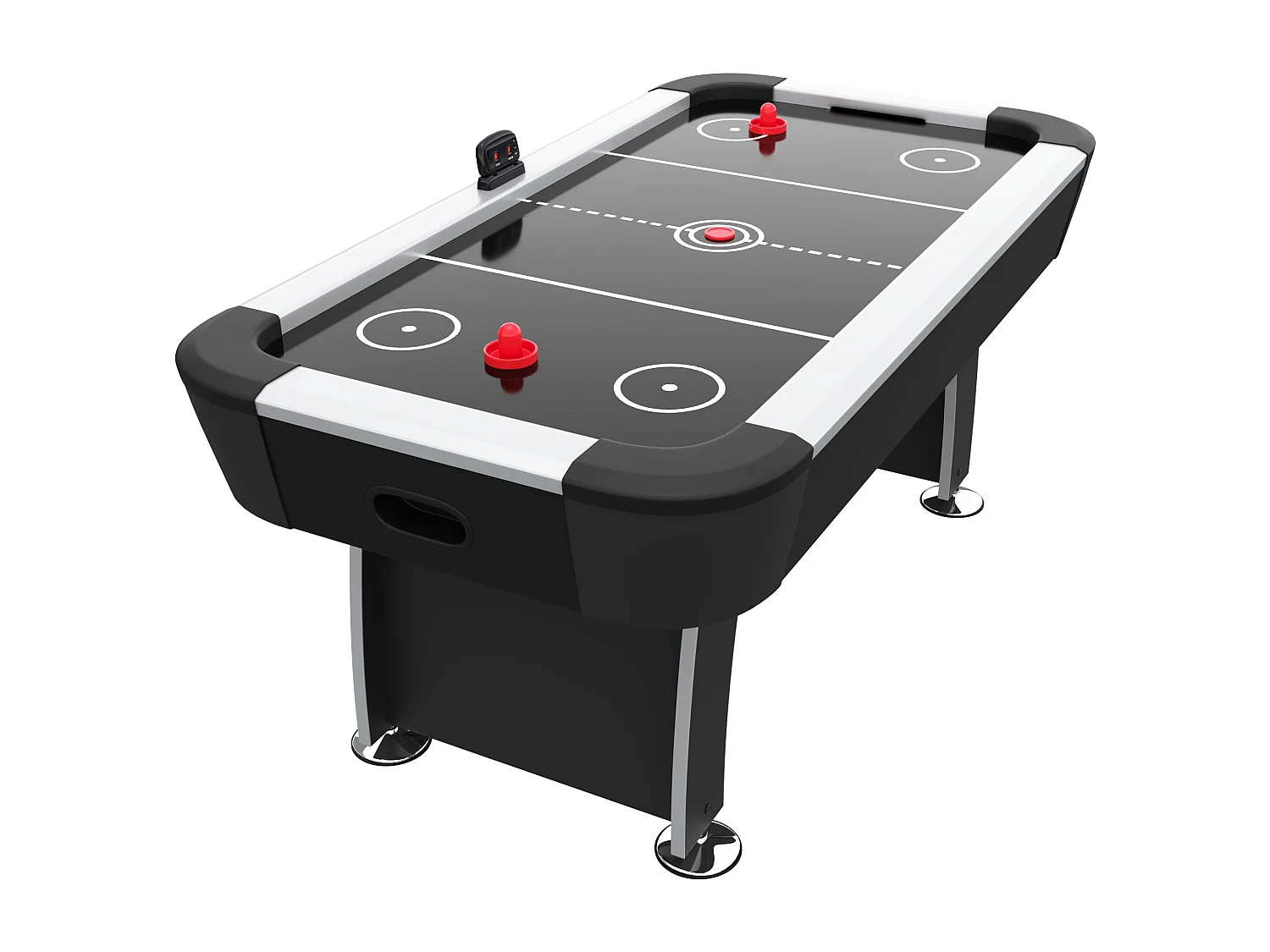 Table de Air Hockey - 184 x 96,5 x 81,2 cm - Noir - SKYLER