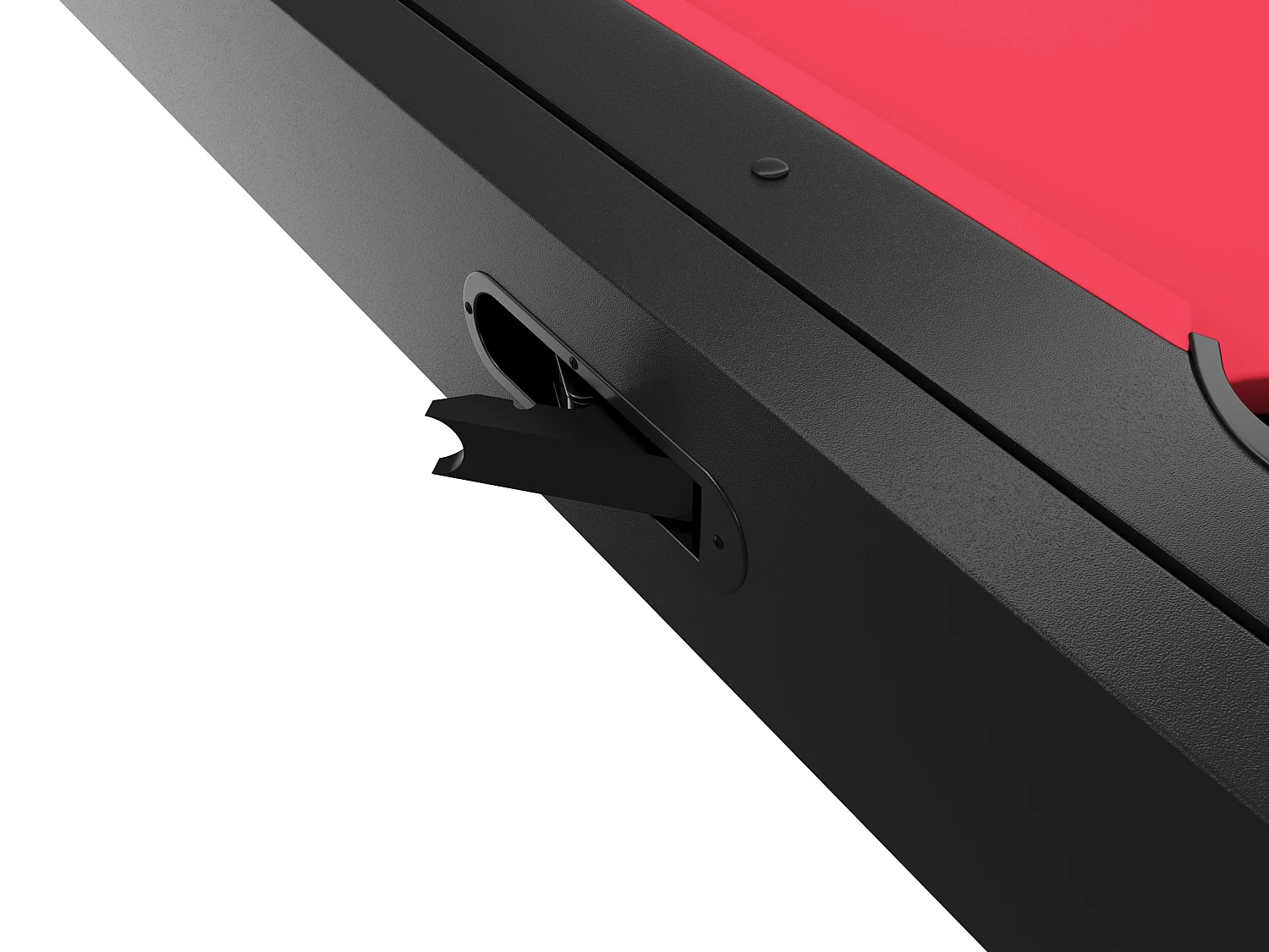 Table transformable 4 en 1 - Billard & Ping-pong & Air hockey - Noir - 213 x 121 x 81.2 cm - GRAYSON