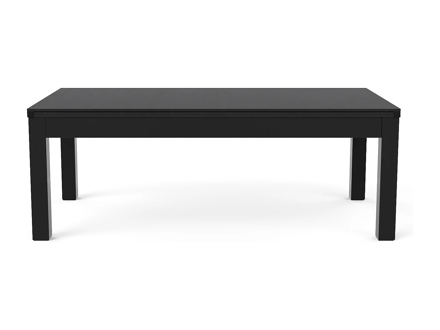 Table transformable - Billard & Ping-pong - 213 x 112 x 81.5 cm - Vert et Noir - BALTHAZAR
