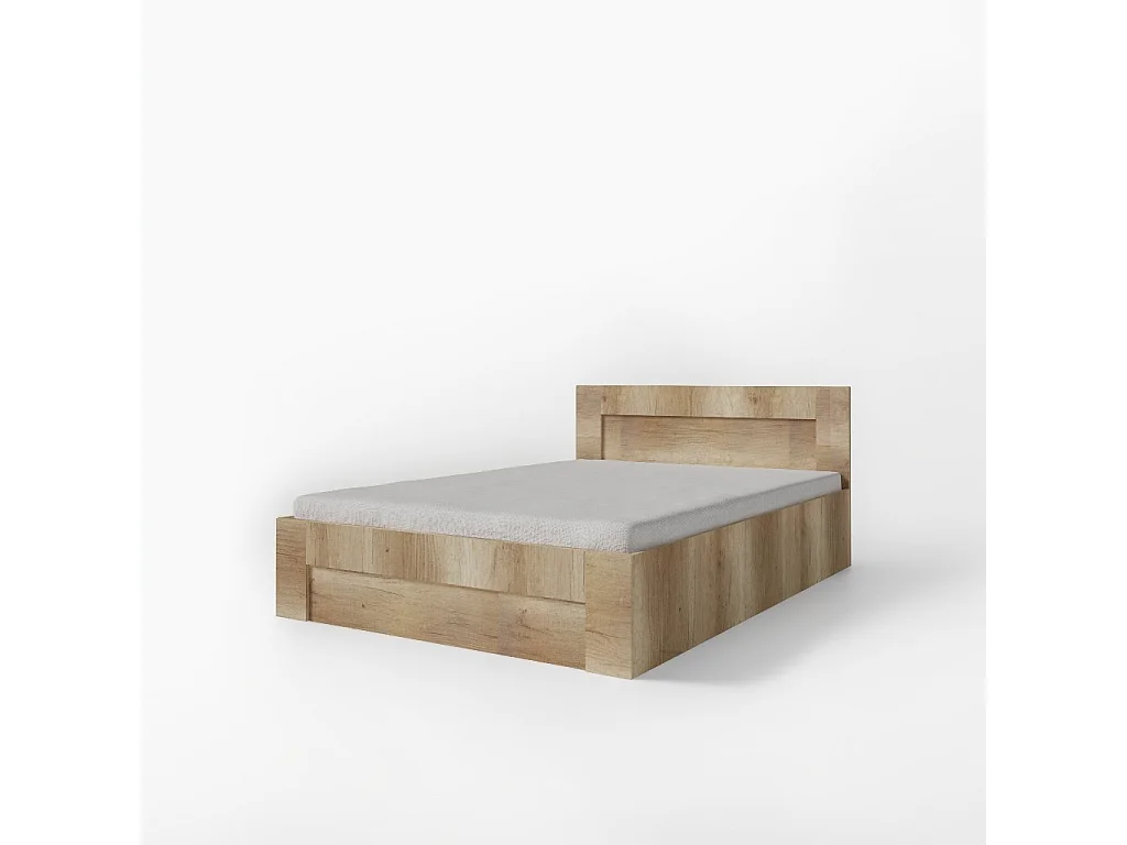 Bed 120 cm x 200 cm met zijopening | CANYON | Opbergruimte + Lattenbodem