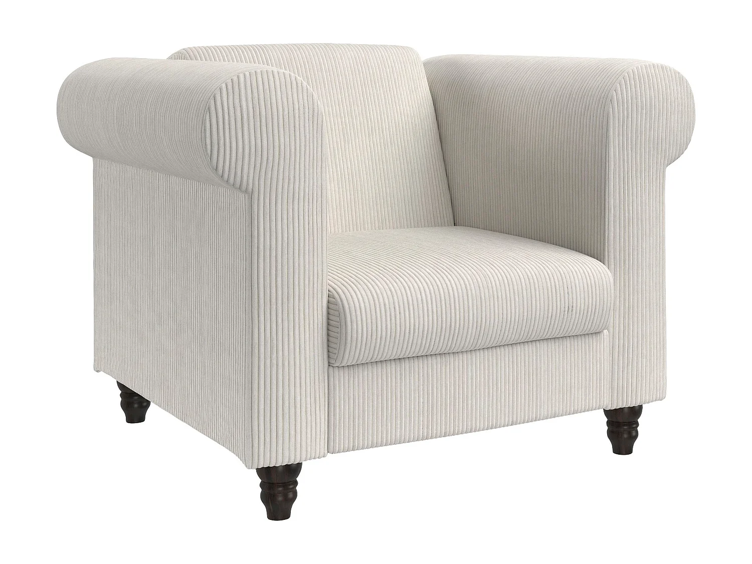 Felix II | Chaise longue en tissu crème