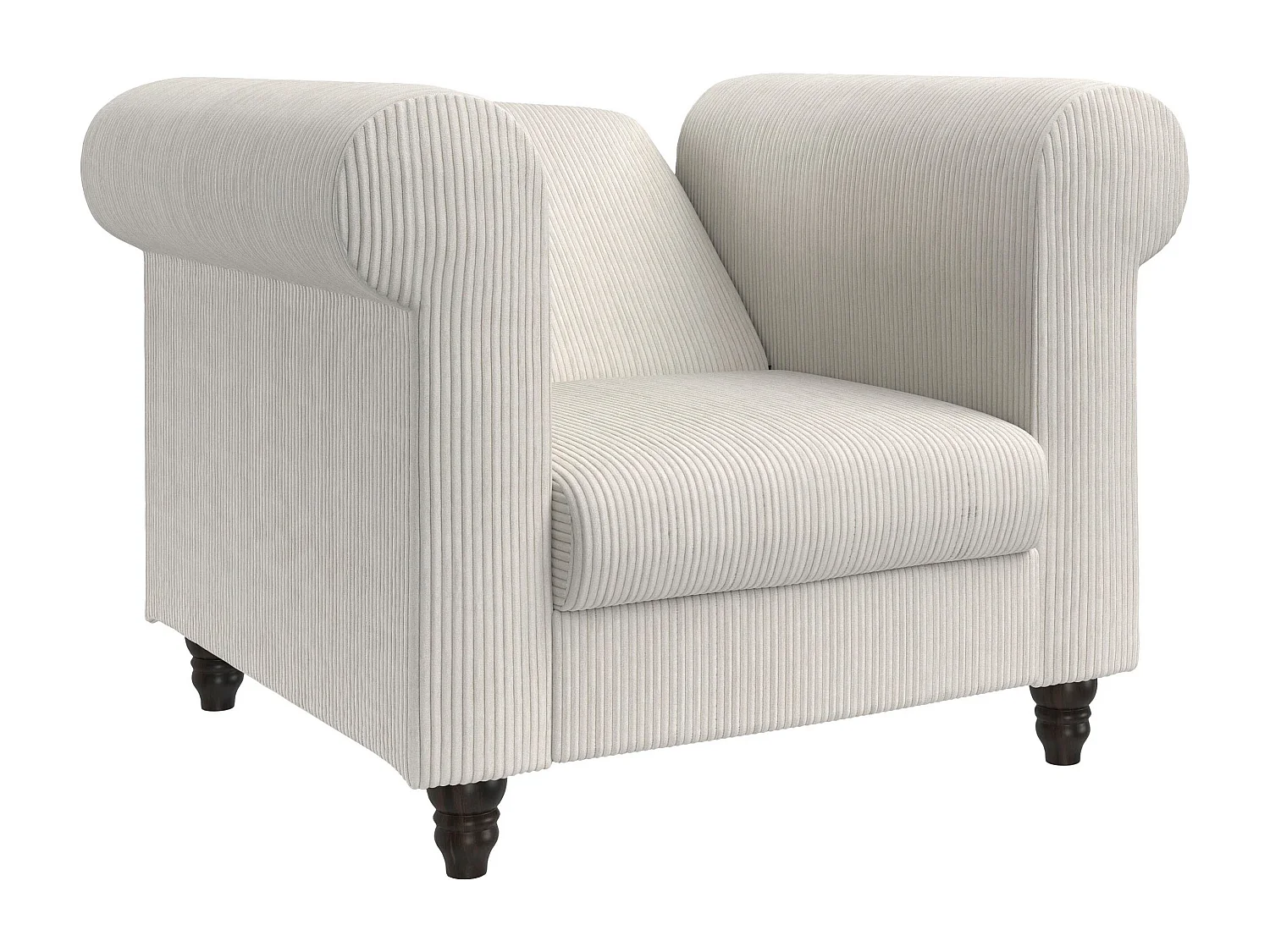 Felix II | Chaise longue en tissu crème