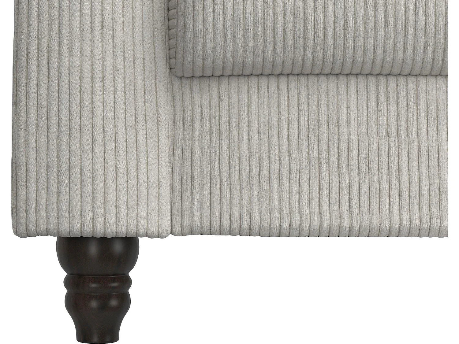 Felix II | Chaise longue en tissu crème