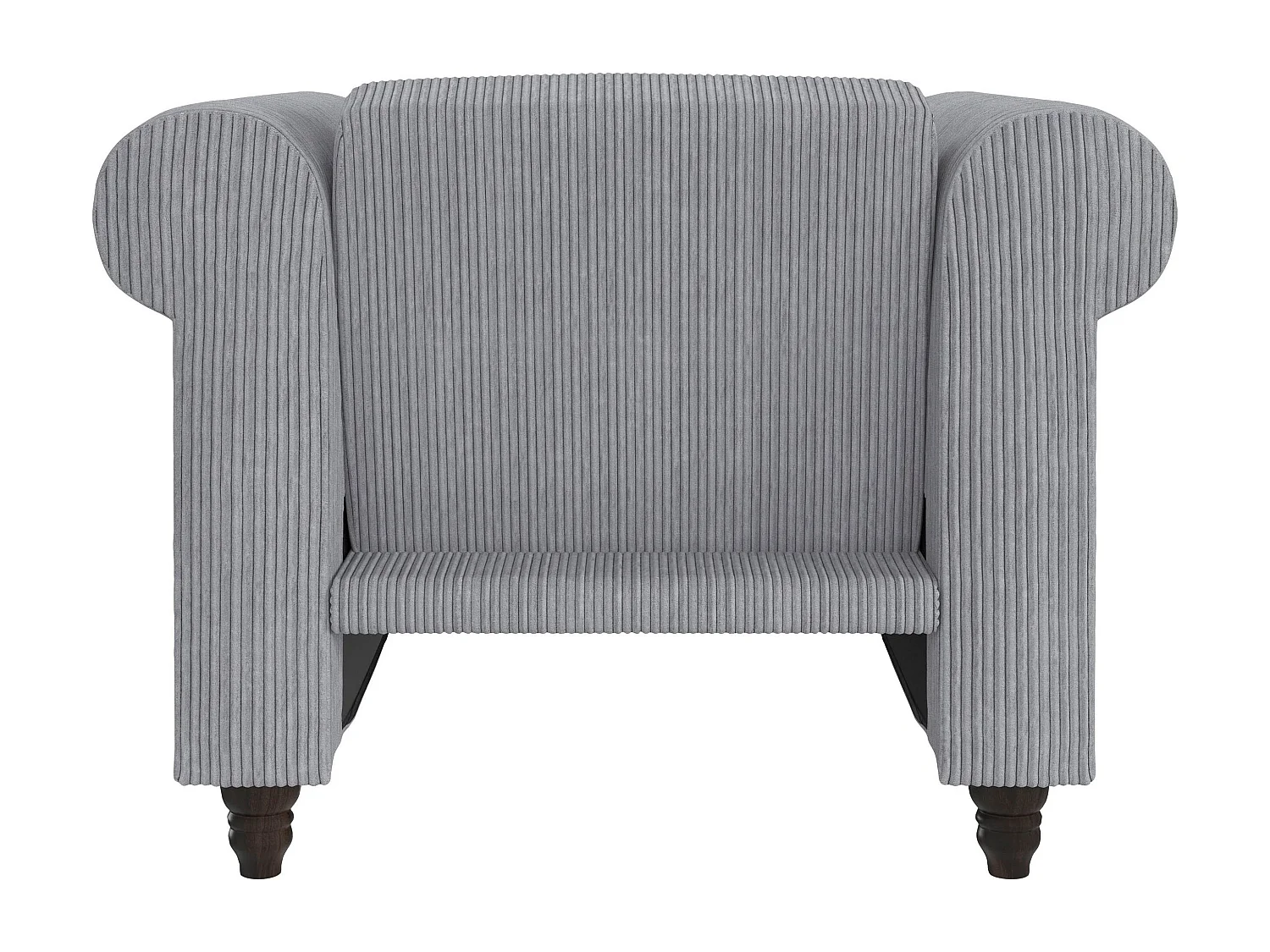 Felix II | Chaise longue en tissu gris