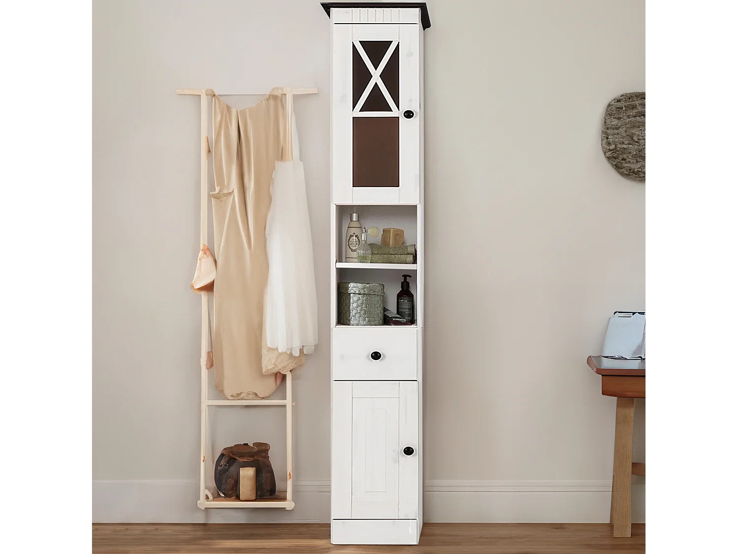 CORNELIA|Meuble haut de salle de bains